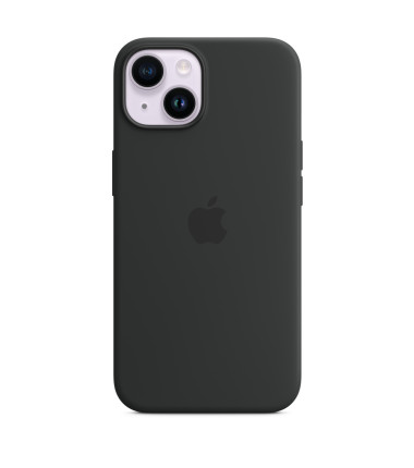 iPhone 14 Silicone Case with MagSafe - Midnight