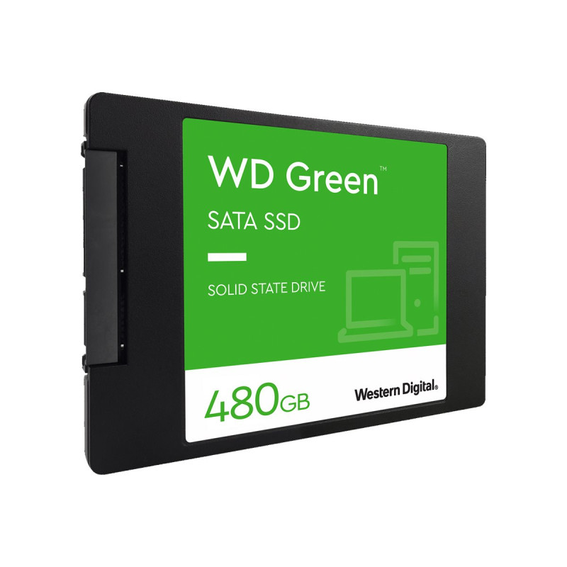 WD Green SATA 480GB Internal SSD Solid State Drive - SATA 6Gb/s 2.5inch - WDS480G3G0A