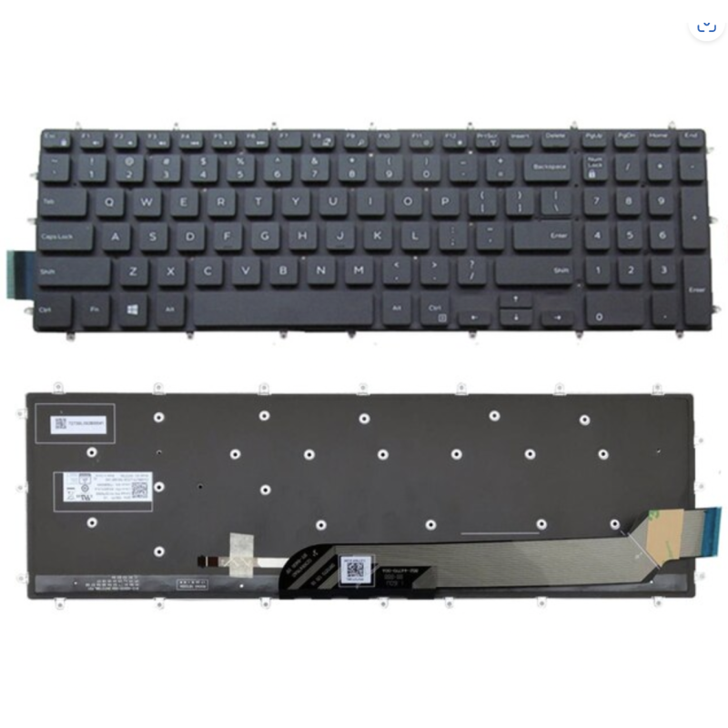 Dell 82KD3 082KD3 inspiron, latitude, G3, G5, G7 US originali klaviatūra be pašvietimo