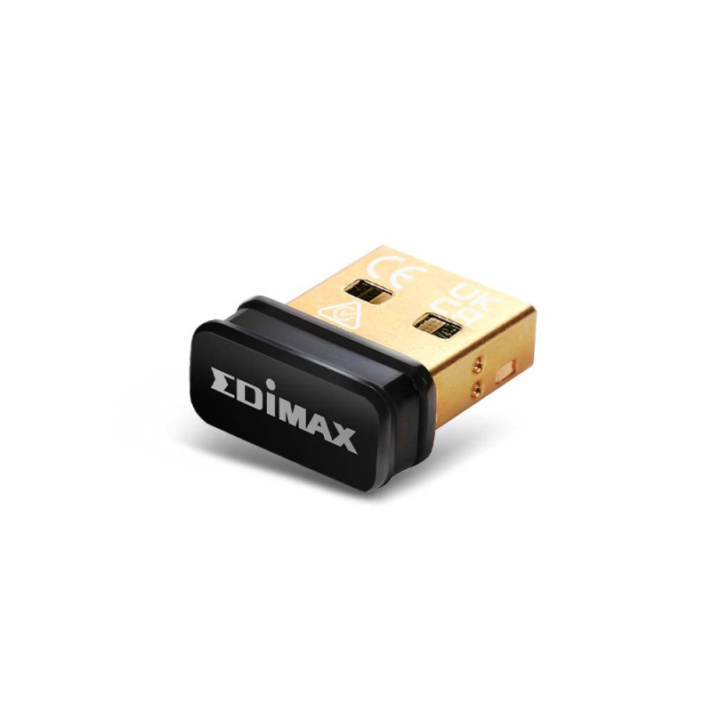Bevielio tinklo usb adapteris EDIMAX Wireless N150 Wi-Fi 4 Nano USB