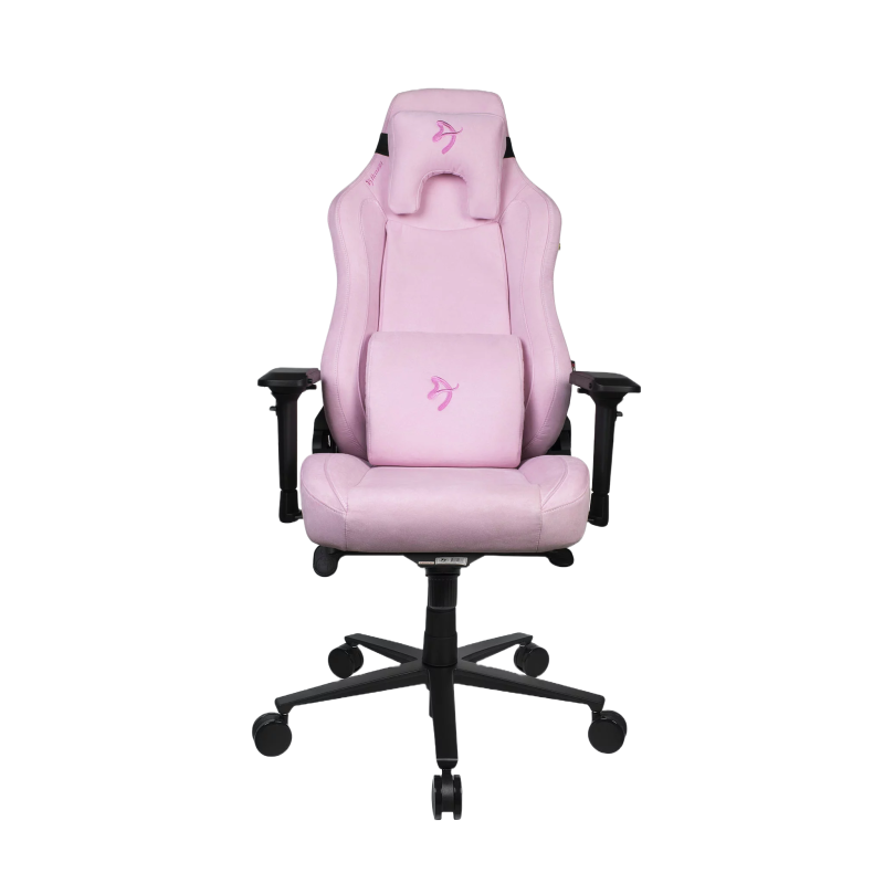 Arozzi Fabric Gaming Chair Vernazza Supersoft Pink