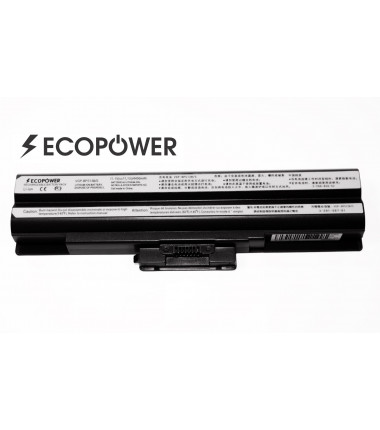 Sony VGP-BPS21 VGP-BPS13 VGP-BPS13A EcoPower 6-cell 4400mAh battery