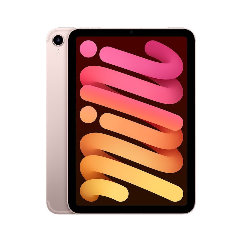 Apple iPad Mini 6th Gen 8.3 ", Pink, Liquid Retina IPS LCD, A15 Bionic, 4 GB, 64 GB, Wi-Fi, 12 MP, 12 MP, Bluetooth, 5.0, iPadOS