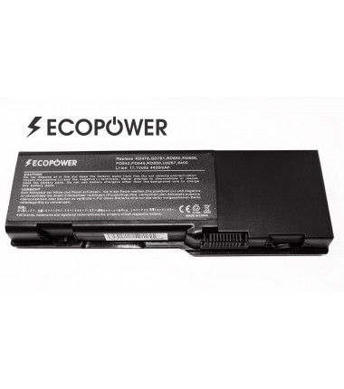 Kompiuterio baterija Dell GD761 inspiron 1501 6400 E1505 EcoPower 6 celių 4400mah