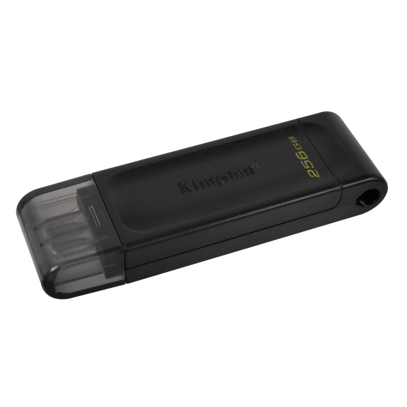Kingston USB Flash Drive DataTraveler 70 256 GB, USB 3.2 Gen 1 Type-C, Black