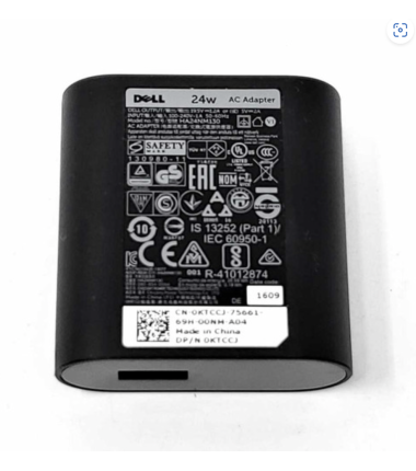 Dell originalus įkroviklis 077GR6 DA24NM130 24w 19.5v 1.2a USB Venue 11 10 Pro