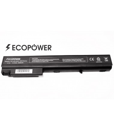 Hp HSTNN-DB29 nx7300 nx7400 8510p EcoPower 8 celių 4400mah baterija