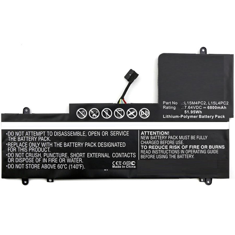 Lenovo battery L15L4PC2 L15M4PC2 5b10k90778 Yoga 710 52Wh CP Lenovo battery L15L4PC2 L15M4PC2 5b10k90778 Yoga 710 52Wh CP