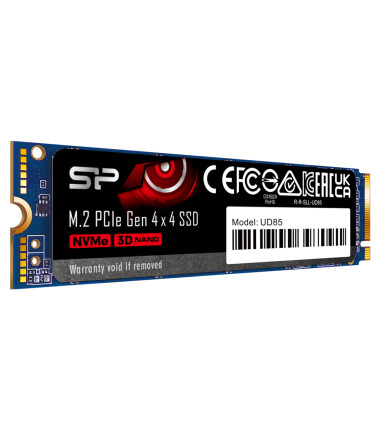 Silicon Power SSD UD85  1000 GB, SSD form factor M.2 2280, SSD interface PCIe Gen4x4, Write speed 2800 MB/s, Read speed 3600 MB/