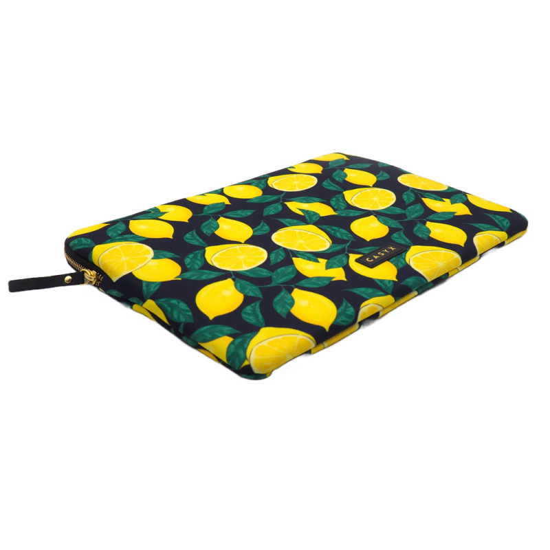 Casyx for MacBook SLVS-000002 Fits up to size 13 ”/14 ", Sleeve, Midnight Lemons, Waterproof