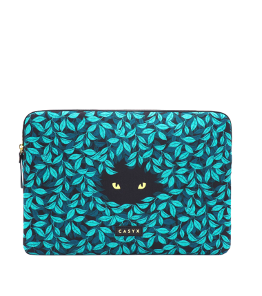Casyx for MacBook SLVS-000001 Fits up to size 13 ”/14 ", Sleeve, Spying Cat, Waterproof