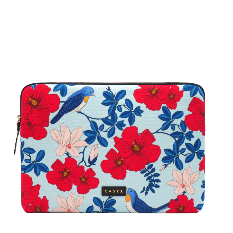 Casyx for MacBook SLVS-000003 Fits up to size 13 ”/14 ", Sleeve, Springtime Bloom, Waterproof