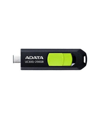 ADATA FlashDrive  UC300 256 GB,  USB 3.2 Gen 1, Black/Green