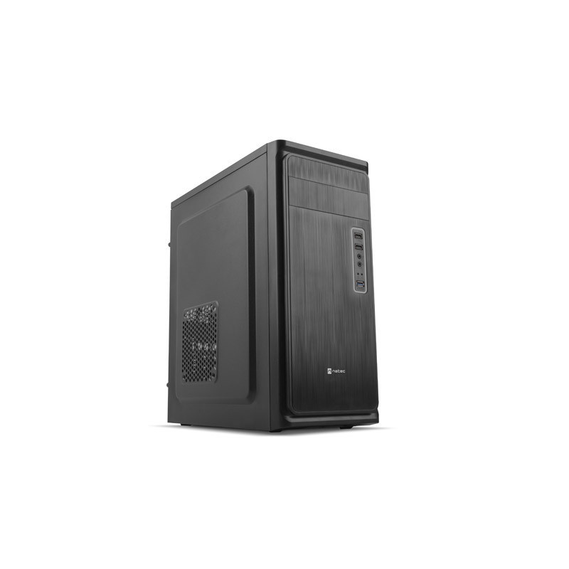 Natec PC case Armadillo G2 	Black, Midi Tower, Power supply included No