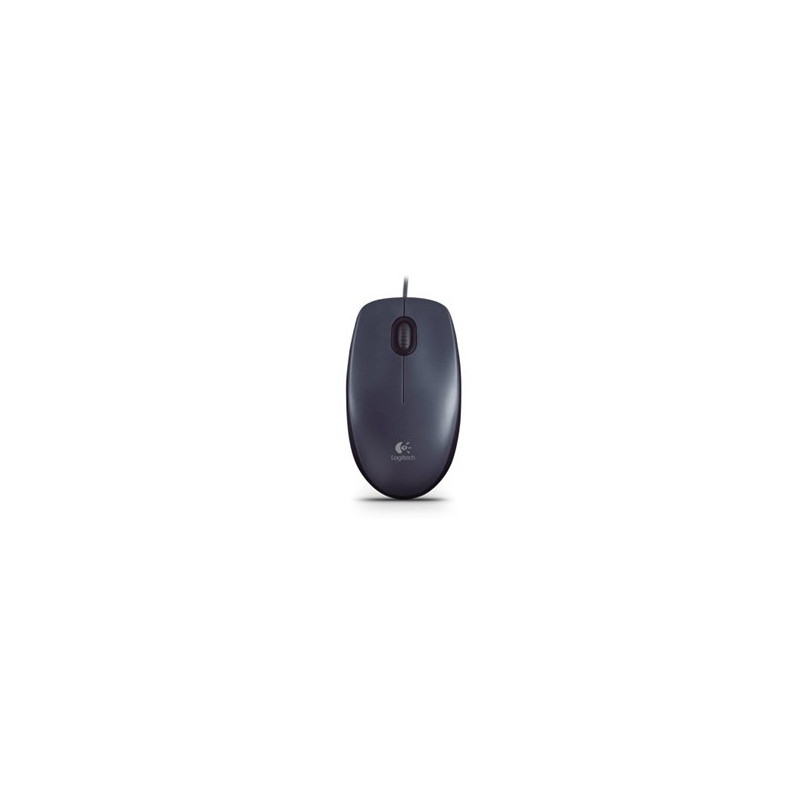 Logitech M90 USB laidinė juoda pelė