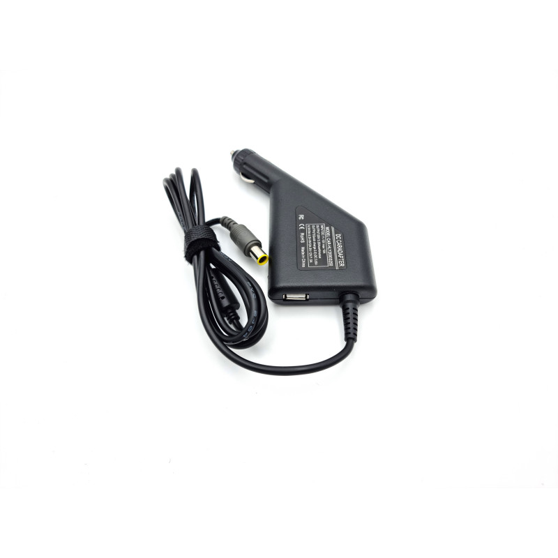 Lenovo 20V 3.25A 7.9x5.5 (with center pin) car charger 65W + USB