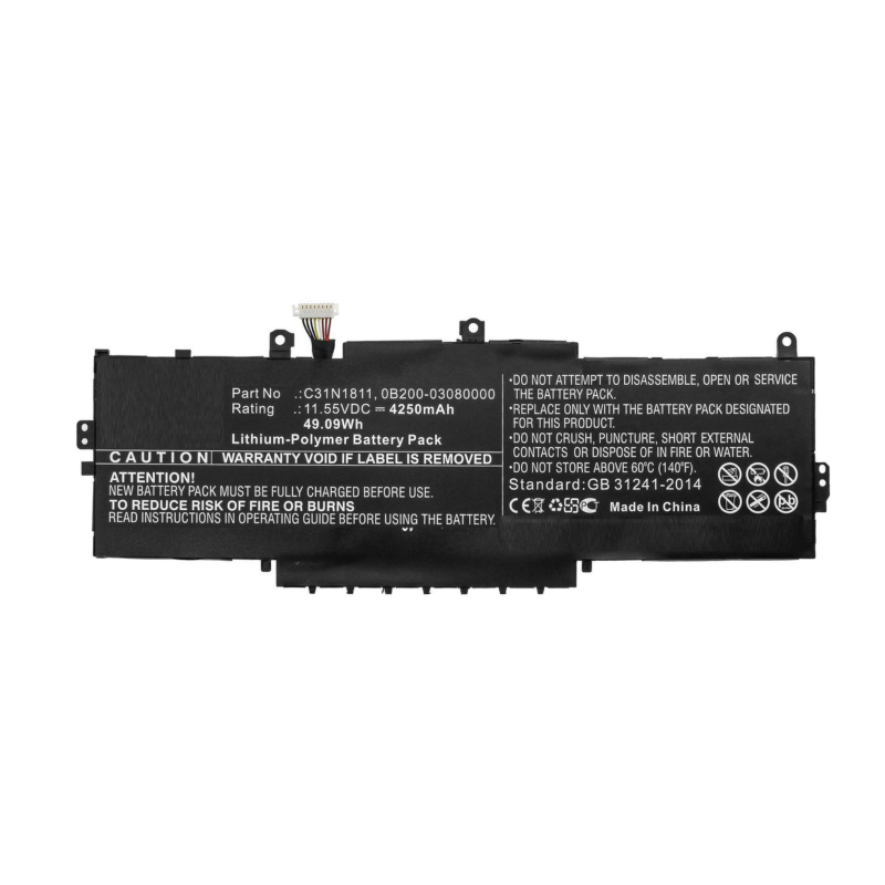 ASUS battery c31n1811 zenbook ux433 50Wh 3-cell CP