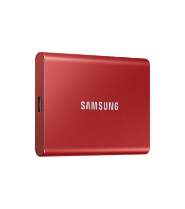 Samsung Portable SSD T7 2000 GB, USB 3.2, Red