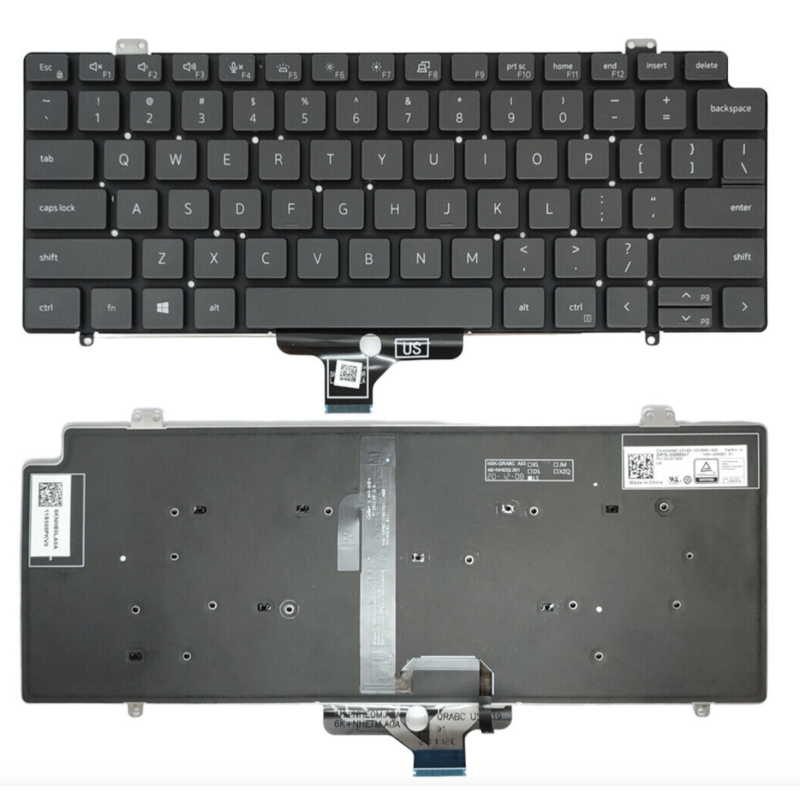 Dell Latitude 7410 genuine US keyboard backlit GMM47 0GMM47