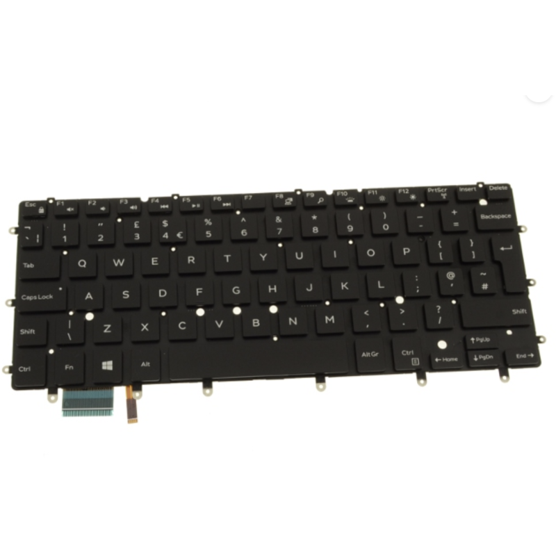 Dell Inspiron 7547 7548 XPS 9343 9350 9360 genuine UK keyboard backlit 7DTJ4 07DTJ4 Dell Inspiron 7547 7548 XPS 9343 9350 9360 genuine UK keyboard backlit 7DTJ4 07DTJ4