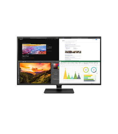 LG Monitor  43UN700P-B 42.5 ", IPS, UHD, 3840 x 2160, 16:9, 8 ms, 400 cd/m², 60 Hz, HDMI ports quantity 4