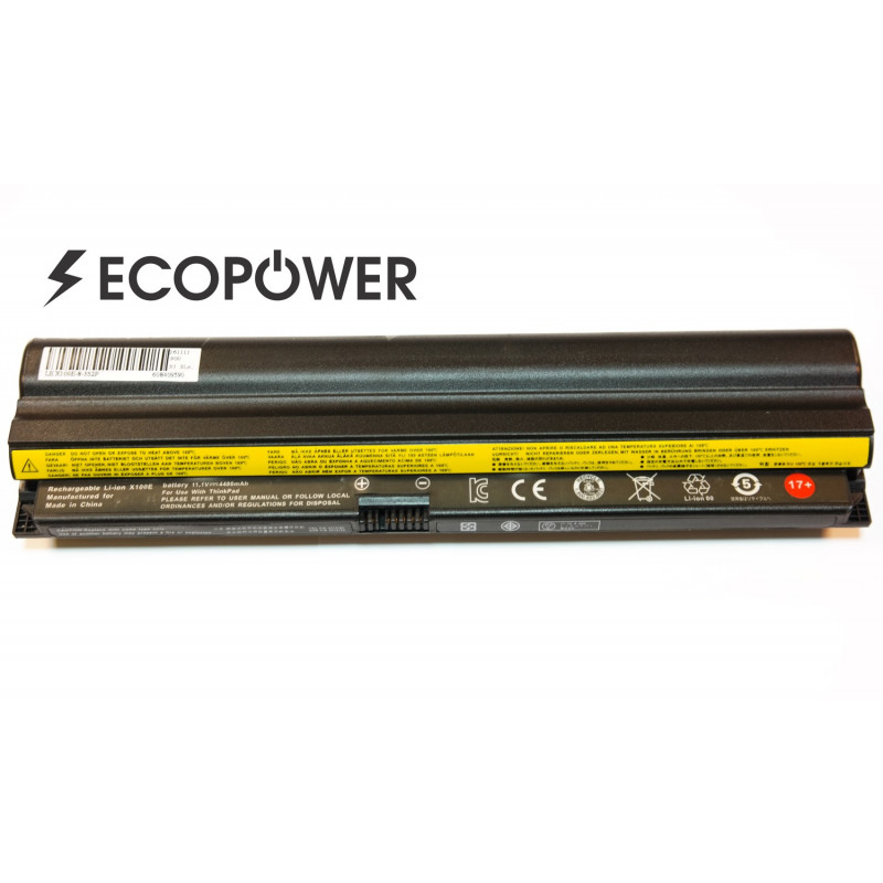 Lenovo 42t4788 Thinkpad x100e x120e EcoPower 6-cell 4400mAh battery
