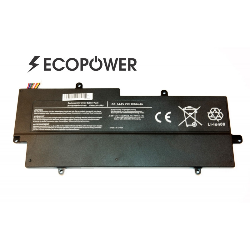 Toshiba PA5013U-1BRS Portege z830 z835 z930 z935 2200mah EcoPower baterija
