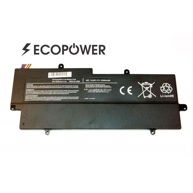 Toshiba PA5013U-1BRS Portege z830 z835 z930 z935 2200mAh EcoPower battery