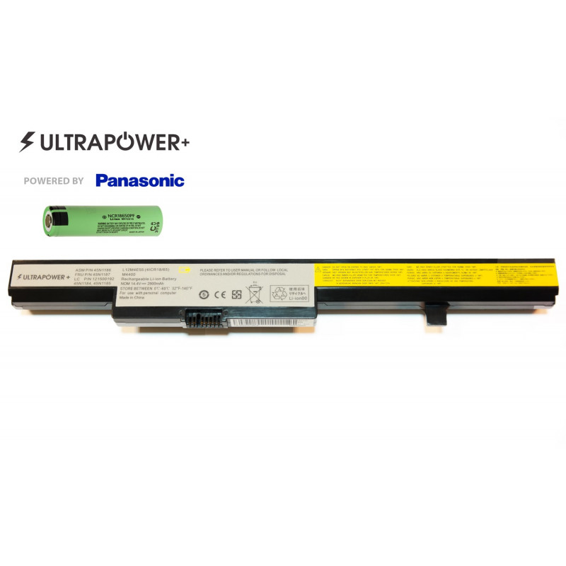 Lenovo M4400 B50-30 B50-45 B50-70 UltraPower+ 2900mAh battery