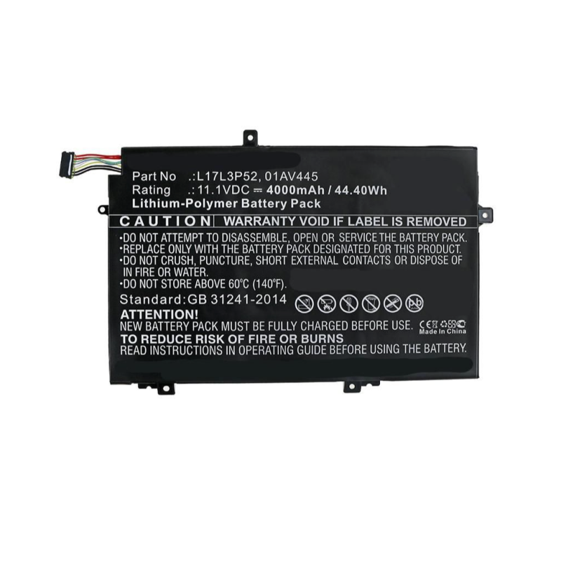 Lenovo battery ThinkPad L14 L15 L590 L490 L580 L480 label view Lenovo battery ThinkPad L14 L15 L590 L490 L580 L480 label view