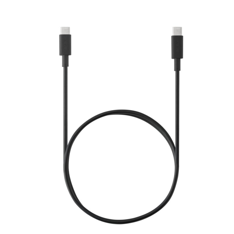 Genuine ASUS USB TYPE-C USB-C to USB-C computer and phone charging cable 0.85M black