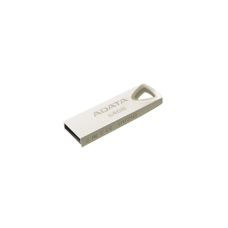 ADATA UV210 64 GB, USB 2.0, Silver