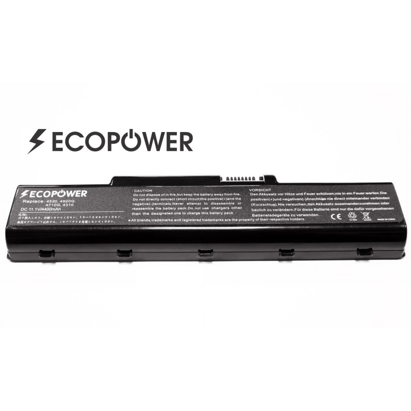 Acer AS07A32 EcoPower 6 celių 4400mah baterija