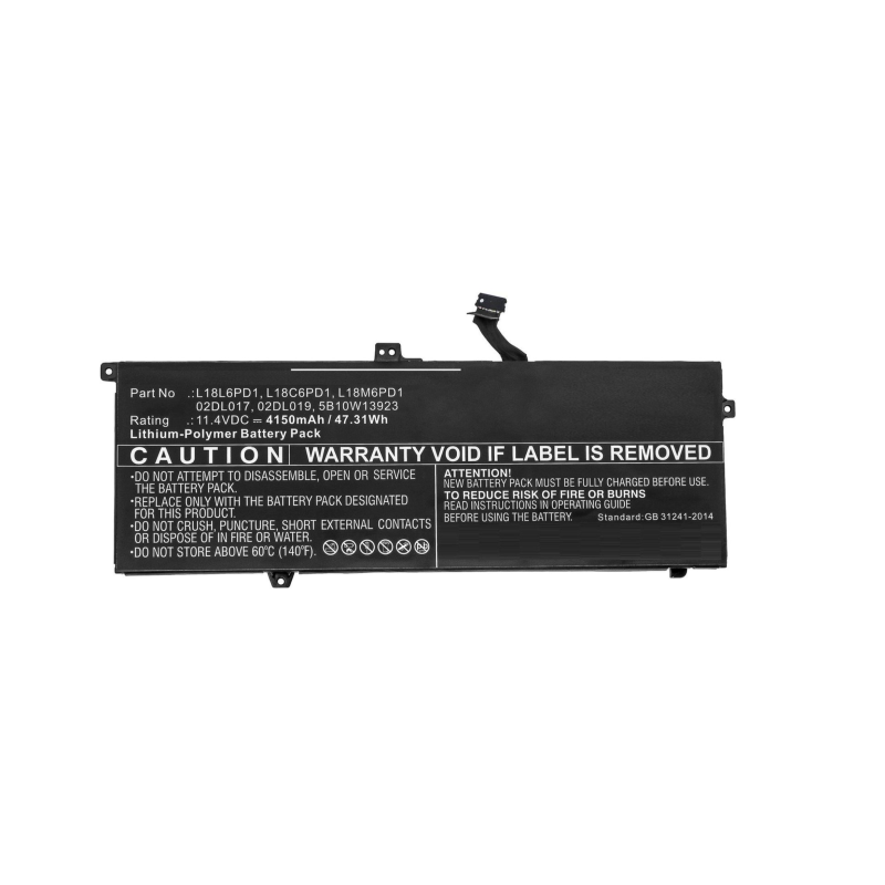 Lenovo battery L18M6PD1 02DL017 ThinkPad X390 X395 X13 CP Lenovo battery L18M6PD1 02DL017 ThinkPad X390 X395 X13 CP