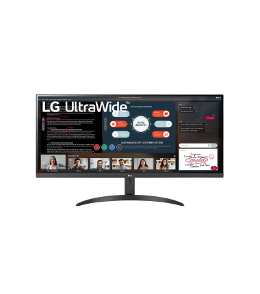 LG Monitor 34WP500-B.BEU 34 ", IPS, UW FHD, 2560 x 1080, 21:9, 5 ms, 250 cd/m², HDMI ports quantity 2, 75 Hz