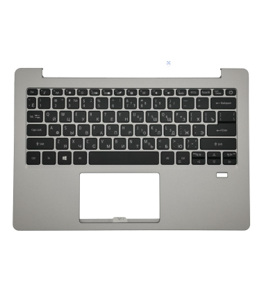 Acer genuine keyboard Swift SF313-51 RUS US backlit with palmrest silver