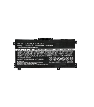 HP LK03XL L09281-855 55.8Wh CP battery Envy X360 Convertible