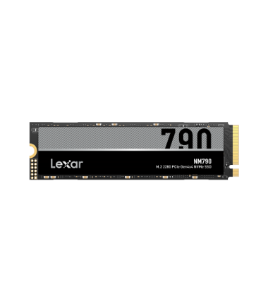 Lexar SSD  NM790 512 GB, SSD form factor M.2 2280, SSD interface M.2 NVMe, Write speed 4400 MB/s, Read speed 7200 MB/s