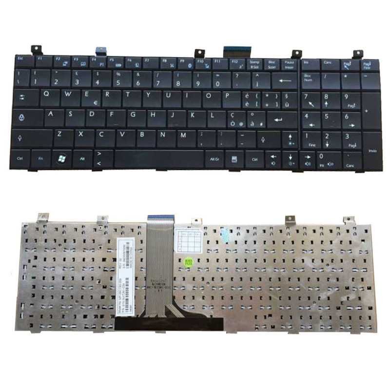 MSI GX640 GX700 GX701 GX705 GX710 GX711 GX720 GX730 GX733 GX740 US keyboard