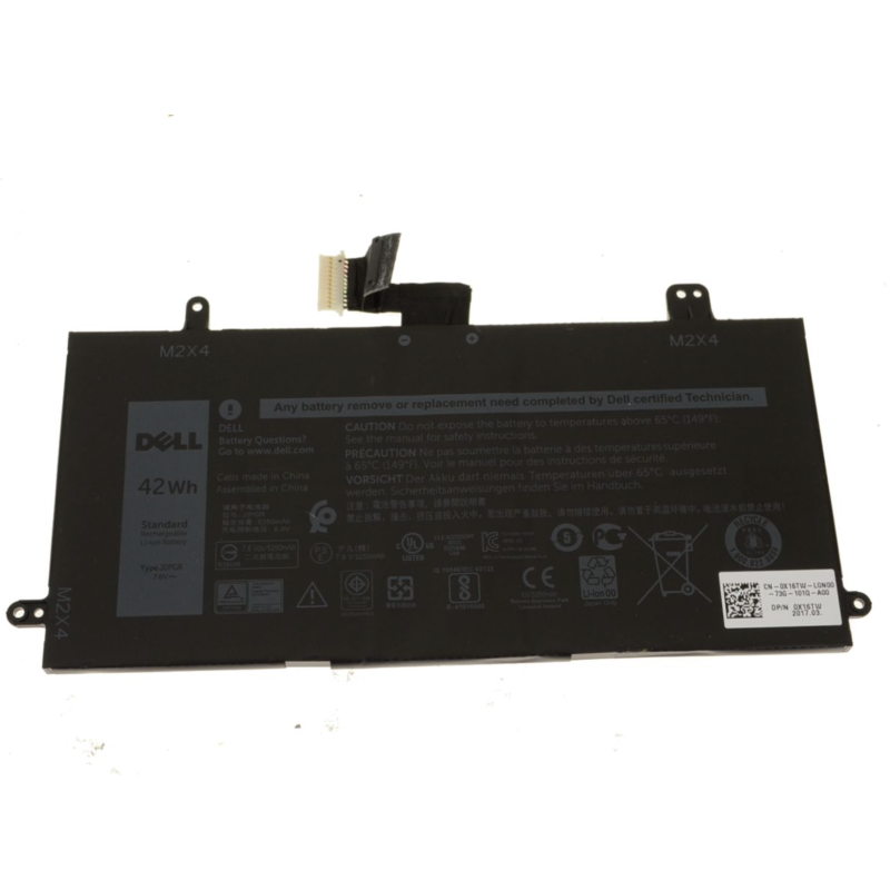 Dell genuine battery j0pgr fth6f 451-bbzd latitude 5285 5290 T17G P27S 42Wh Dell genuine battery j0pgr fth6f 451-bbzd latitude 5285 5290 T17G P27S 42Wh