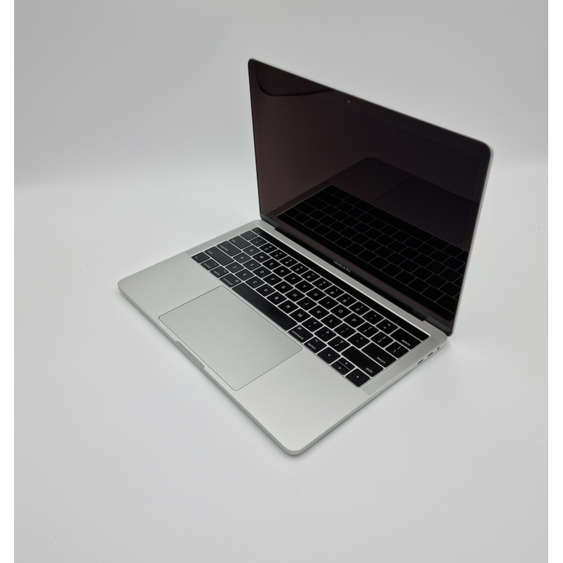 Apple Macbook PRO 13" RETINA TOUCHBAR 4 THUNDERBOLT SILVER A1706 I5 3.1ghz 500gb SSD 16gb ram polizinginis