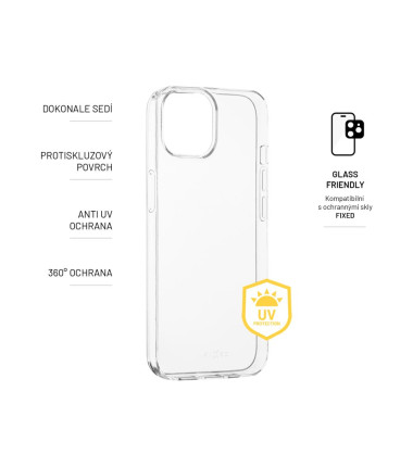 FIXED Slim AntiUV for Apple iPhone 14 Plus, Clear