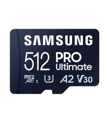 SAMSUNG 512GB PRO Ultimate microSD Card + Card Reader