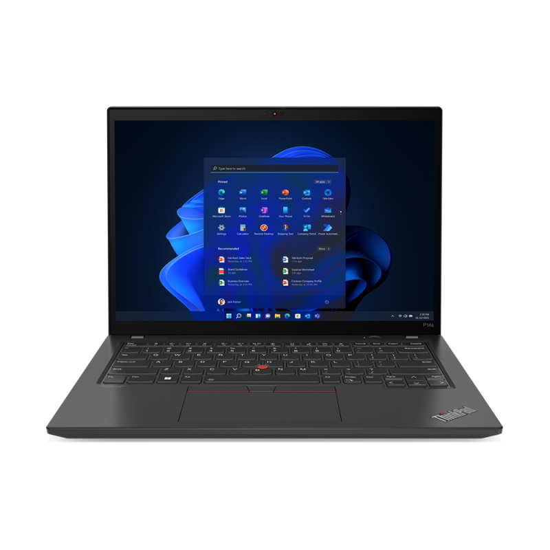 Lenovo ThinkPad P14s (Gen 4) Black, 14 ", IPS, WUXGA, 1920x1200, Anti-glare, AMD Ryzen 7 PRO, 7840U, 32 GB, Soldered LPDDR5x-750
