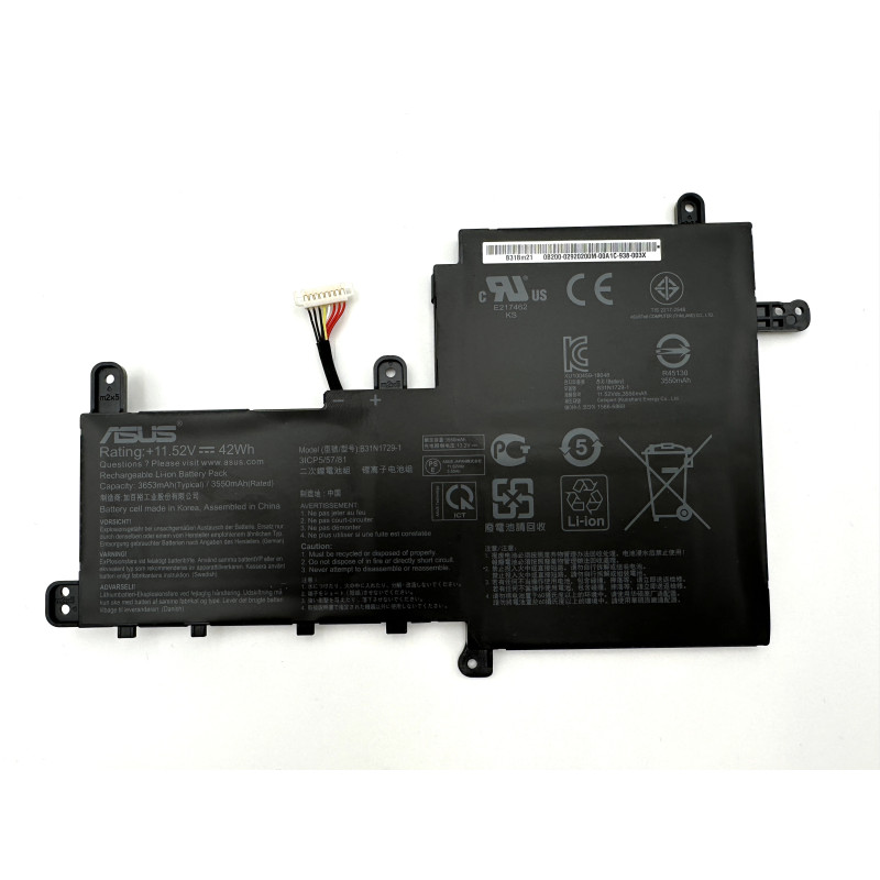 ASUS genuine battery B31N1729-1 Vivobook S15 ASUS genuine battery B31N1729-1 Vivobook S15