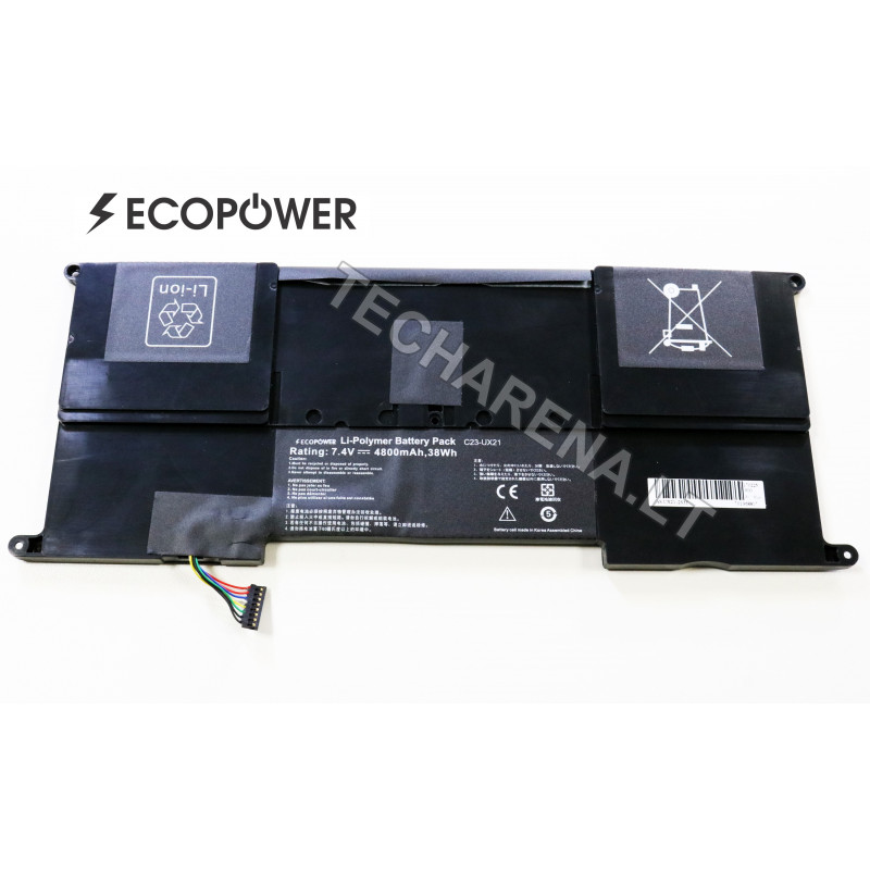 ASUS C23-UX21 Zenbook UX21 UX21A UX21E BX21 BX21A BX21E battery