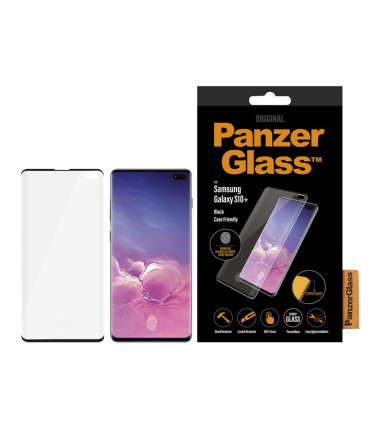 PanzerGlass Samsung Galaxy S10+ Fingerprint Case Friendly,Black