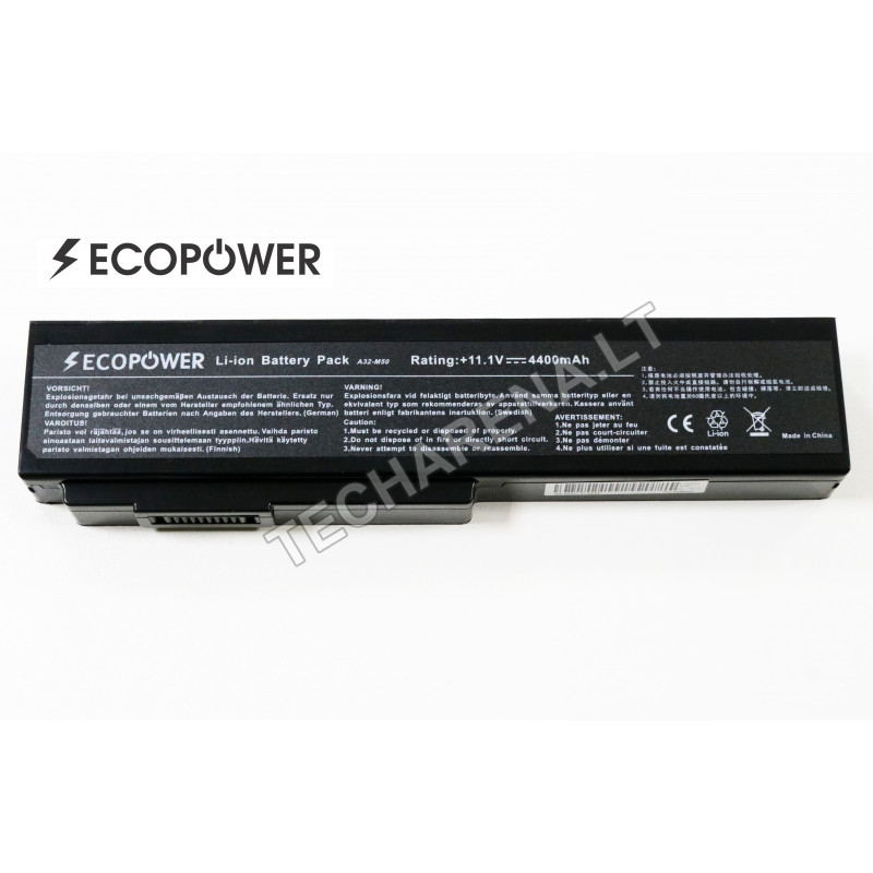 ASUS battery A32-M50 A32-N61 6-cell 4400mAh EcoPower GC
