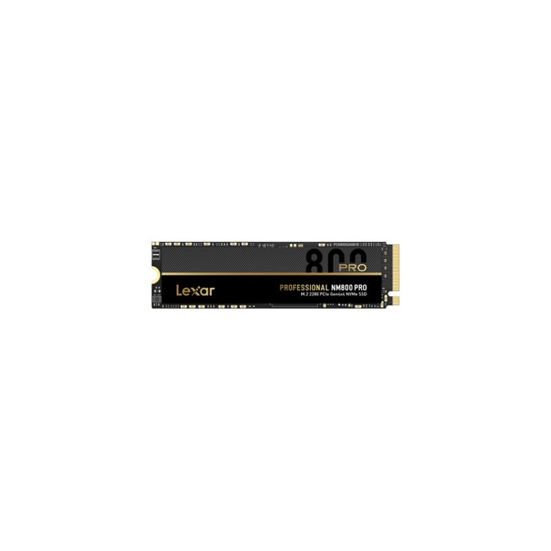 Dysk SSD Lexar Professional NM800 Pro 512GB M.2 2280 PCI-E x4 Gen4 NVMe (LNM800P512G-RNNNG)