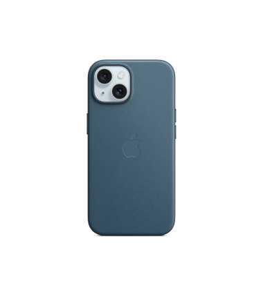 Apple iPhone 15 FineWoven Case with MagSafe - Pacific Blue